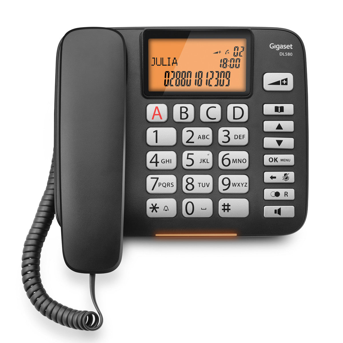Gigaset DL580 – Grosstasten-Telefon, 20 cm