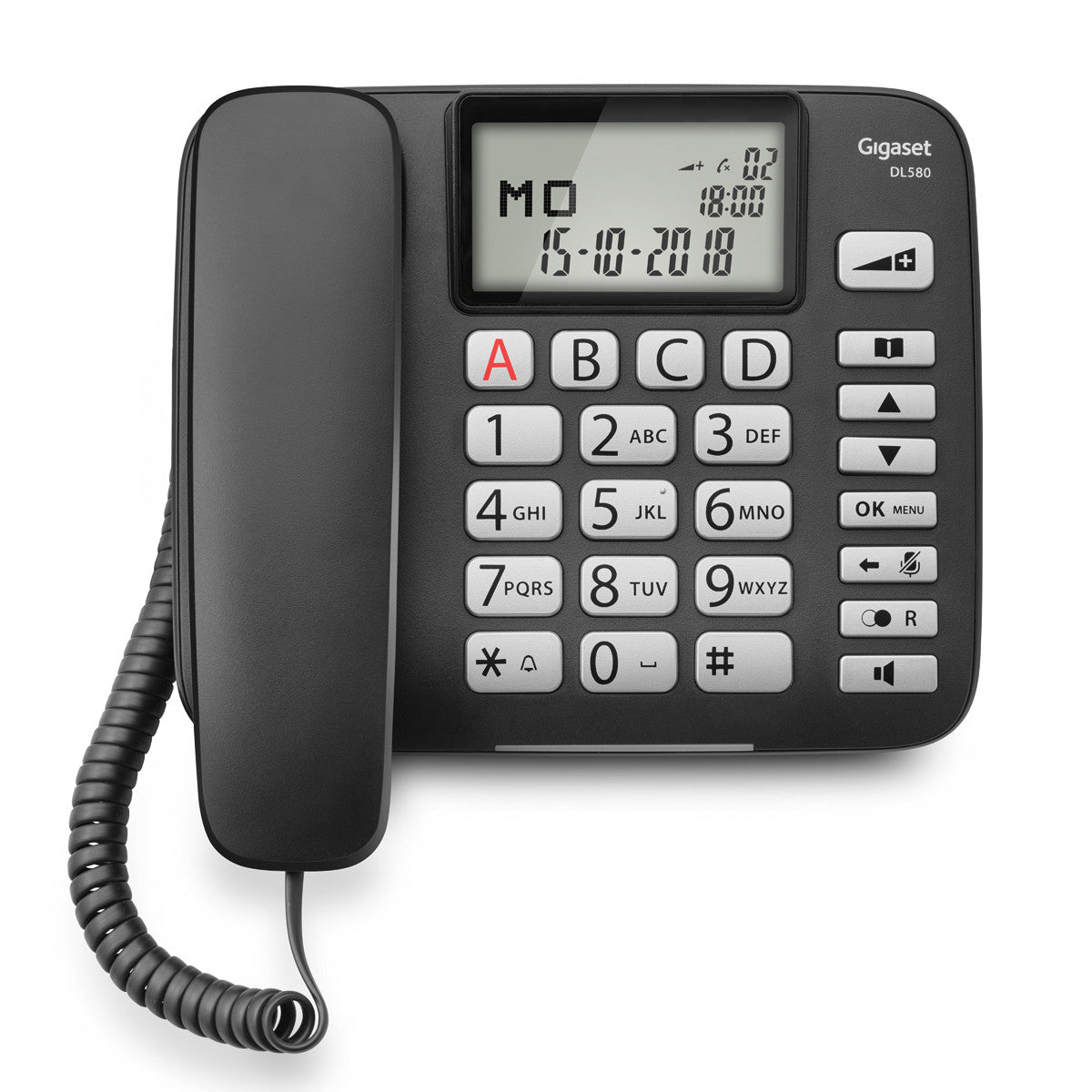 Gigaset DL580 – Grosstasten-Telefon, 20 cm