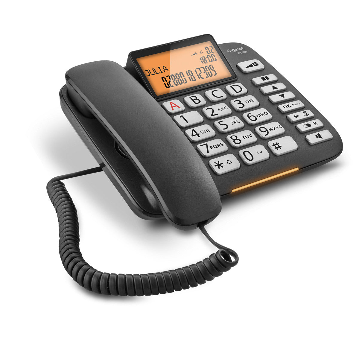 Gigaset DL580 – Grosstasten-Telefon, 20 cm