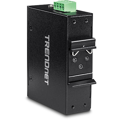 Trendnet TI-SG104 PoE-Splitter – PoE-Budget 90 W (IEEE 802.3bt), 2× 1G, Hutschiene