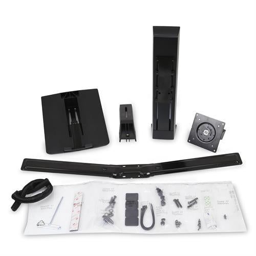 Ergotron WorkFit Universal – Monitorhalterung, Laptopablage, schwarz