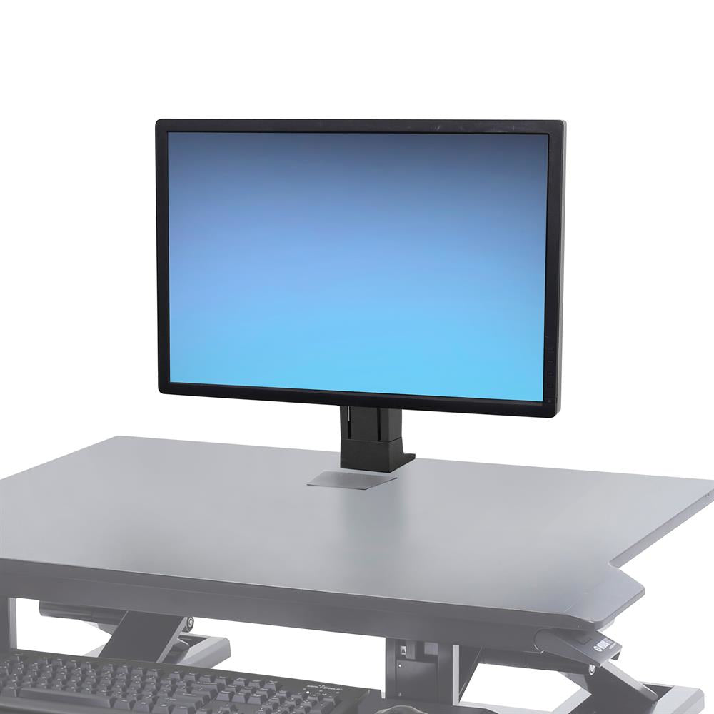Ergotron WorkFit Single LD – Monitorhalterung, Single, Schwarz