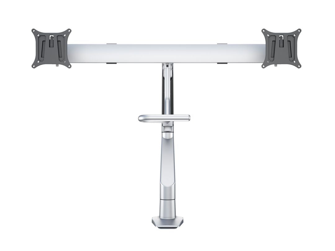 Multibrackets Duo Crossbar 32/6362 – Tischhalterung, Dual, Standfuss, bis 28", VESA 100 × 100 mm, 7 kg