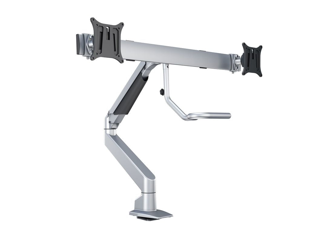 Multibrackets Duo Crossbar 32/6362 – Tischhalterung, Dual, Standfuss, bis 28", VESA 100 × 100 mm, 7 kg