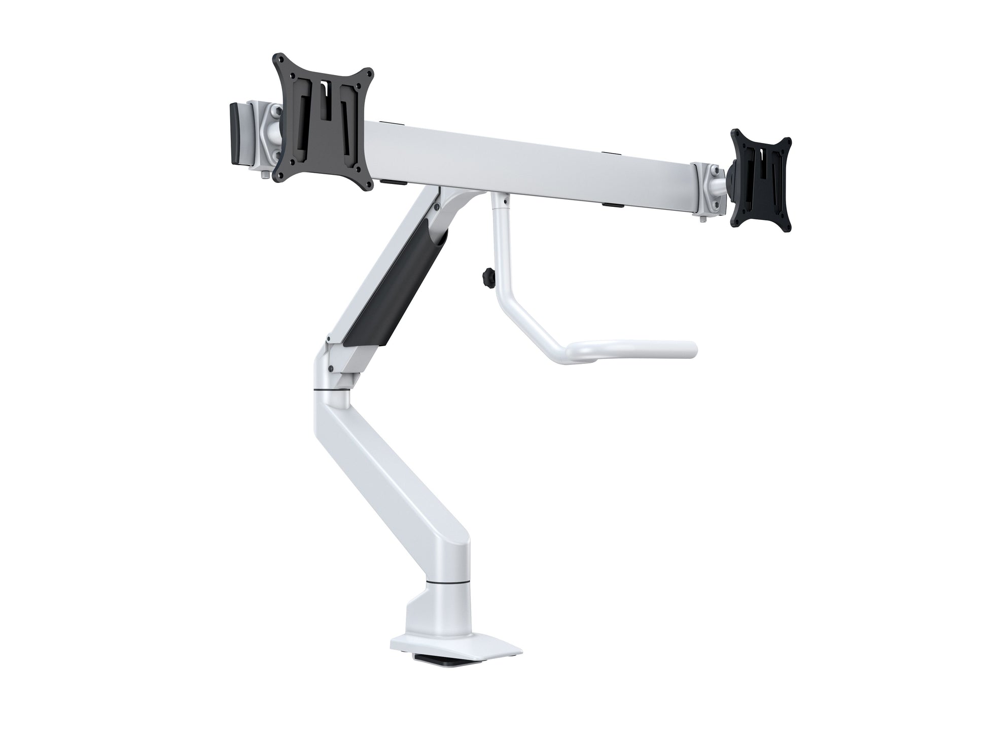 Multibrackets Duo Crossbar 32/6362 – Tischhalterung, Dual, Standfuss, bis 28", VESA 100 × 100 mm, 7 kg