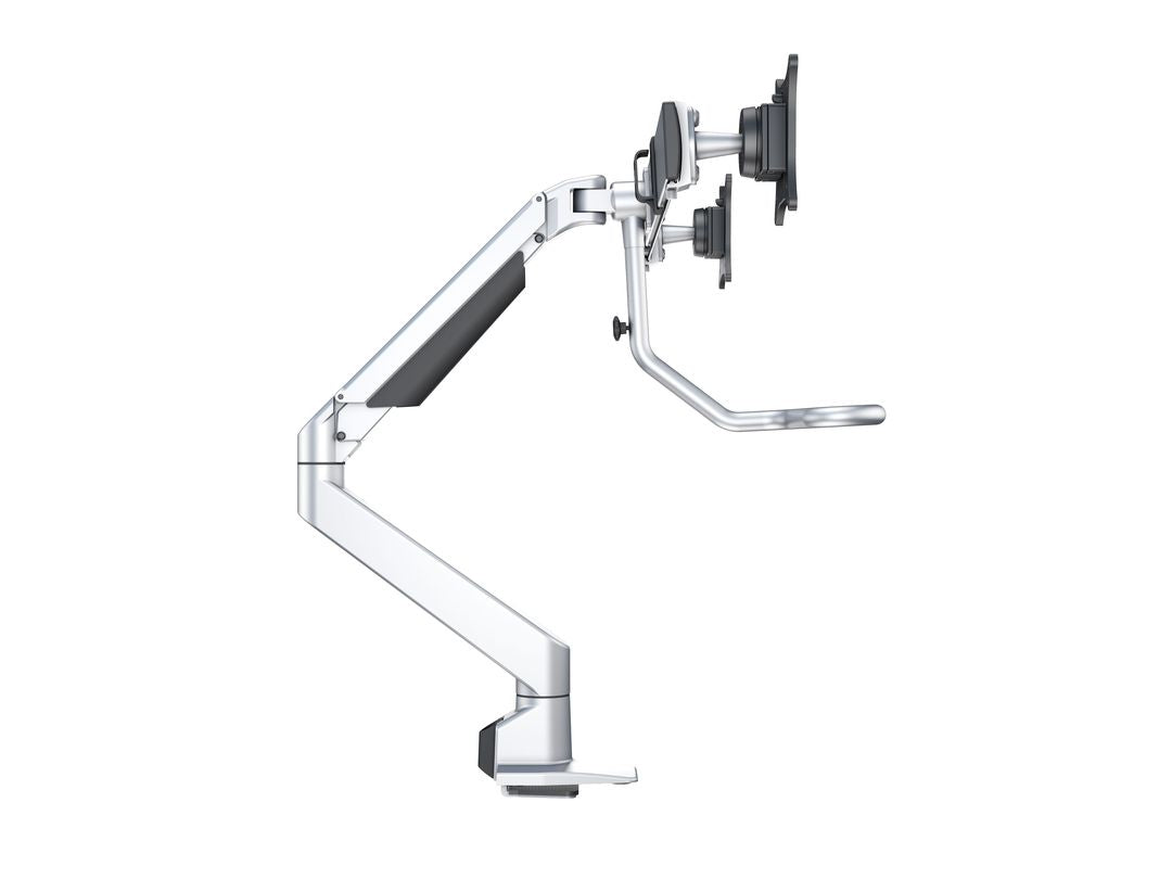 Multibrackets Duo Crossbar 32/6362 – Tischhalterung, Dual, Standfuss, bis 28", VESA 100 × 100 mm, 7 kg