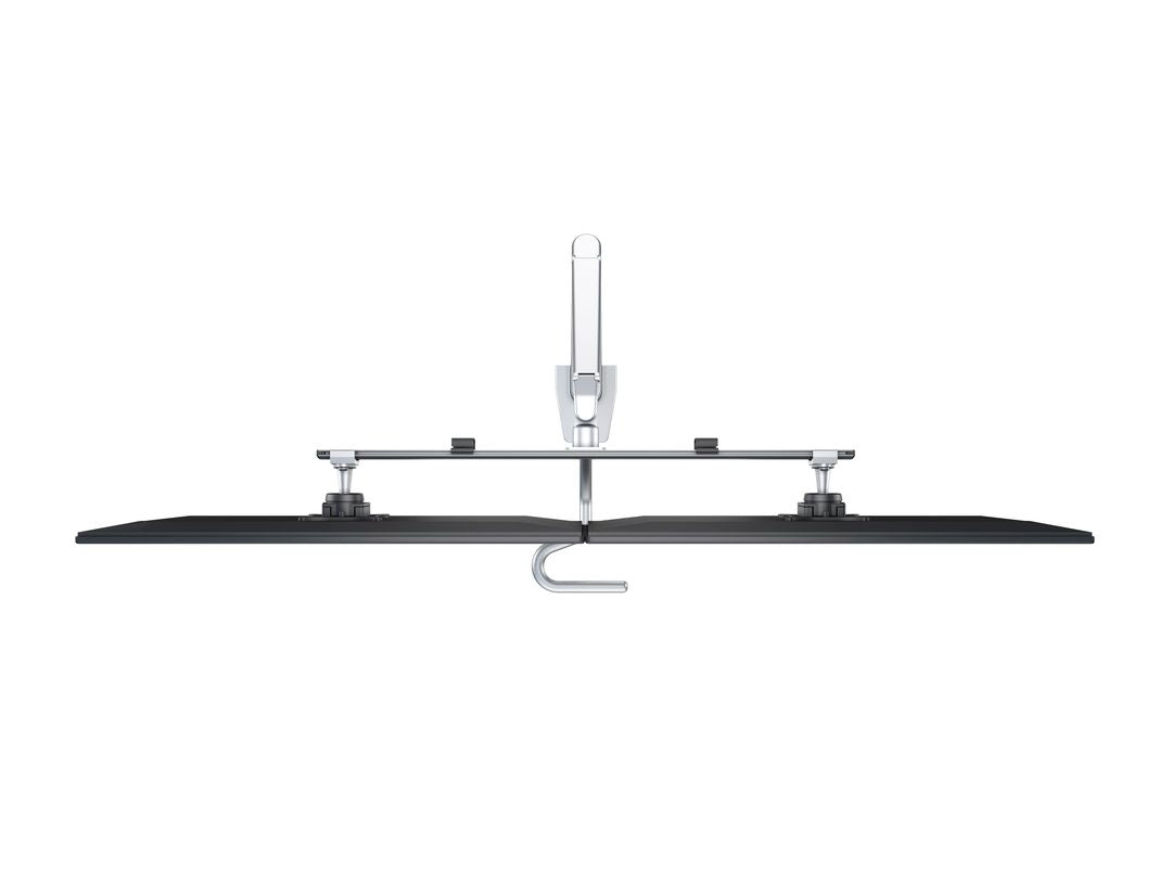 Multibrackets Duo Crossbar 32/6362 – Tischhalterung, Dual, Standfuss, bis 28", VESA 100 × 100 mm, 7 kg