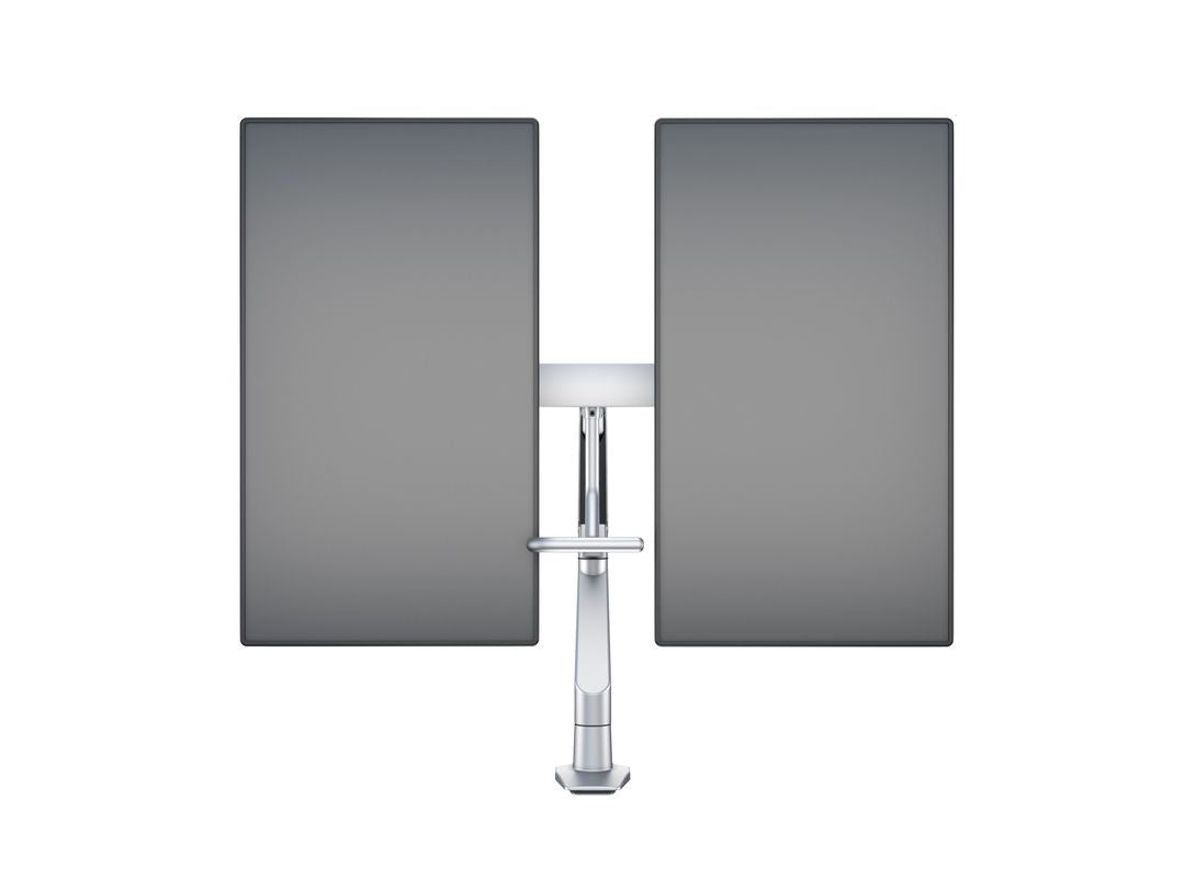 Multibrackets Duo Crossbar 32/6362 – Tischhalterung, Dual, Standfuss, bis 28", VESA 100 × 100 mm, 7 kg