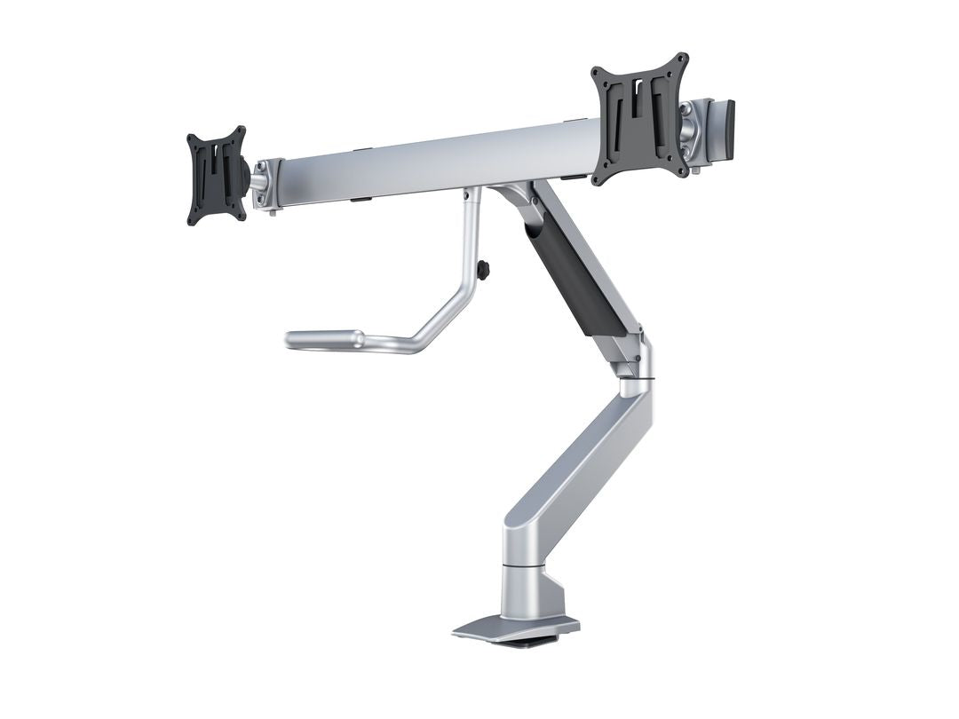 Multibrackets Duo Crossbar 32/6362 – Tischhalterung, Dual, Standfuss, bis 28", VESA 100 × 100 mm, 7 kg