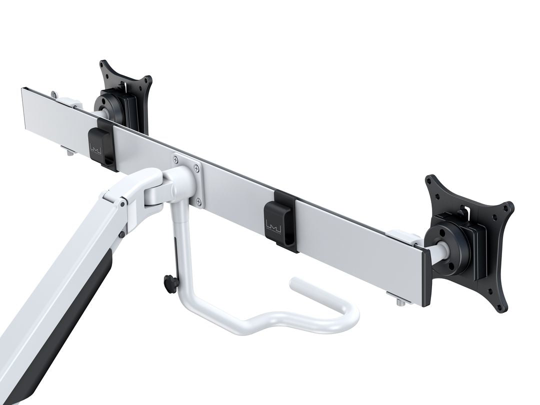 Multibrackets MB Duo Crossbar 32/6379 – Tischhalterung, Dual, Standfuss, bis 28", VESA 75 × 75 mm, 7 kg