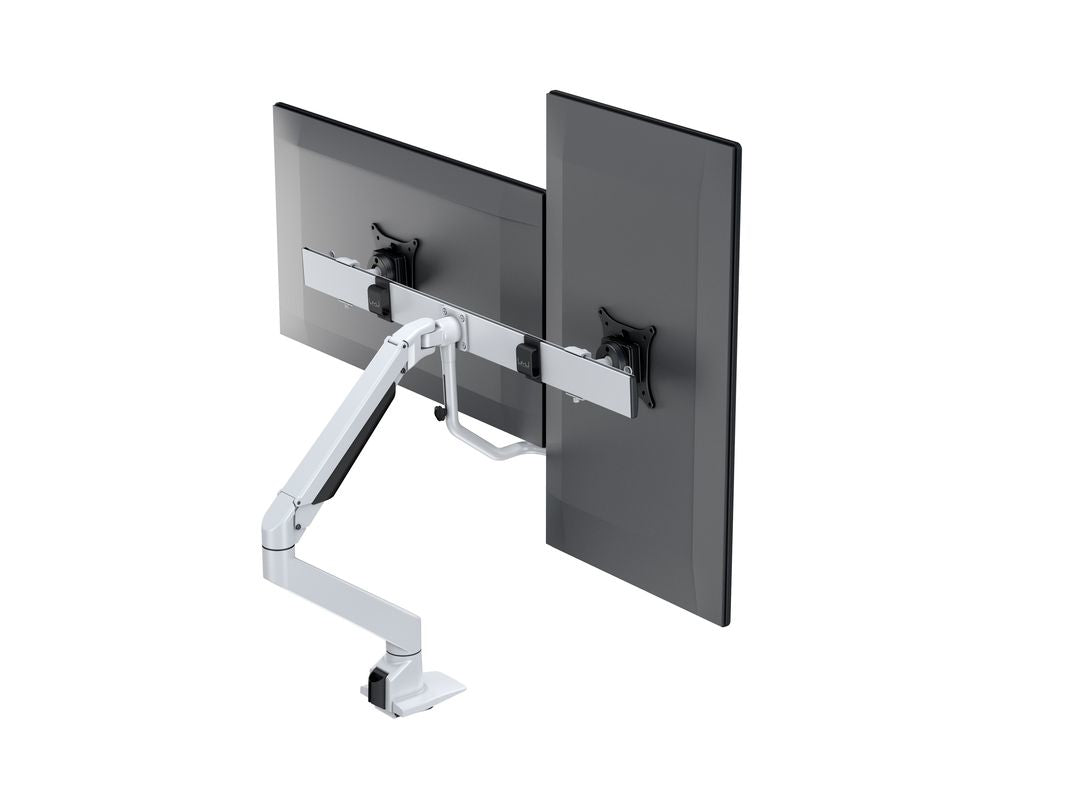 Multibrackets MB Duo Crossbar 32/6379 – Tischhalterung, Dual, Standfuss, bis 28", VESA 75 × 75 mm, 7 kg