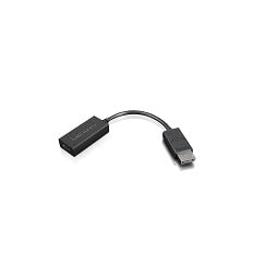 Lenovo DisplayPort auf HDMI Kabel HDMI 2.0 – 4K 60 Hz – 0,225 m