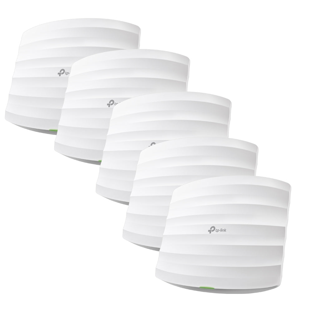 TP-Link EAP245 – Wi-Fi 5 Access Point, Dual-Band (2,4/5 GHz), AC1750, 2× GbE (5er-Pack)