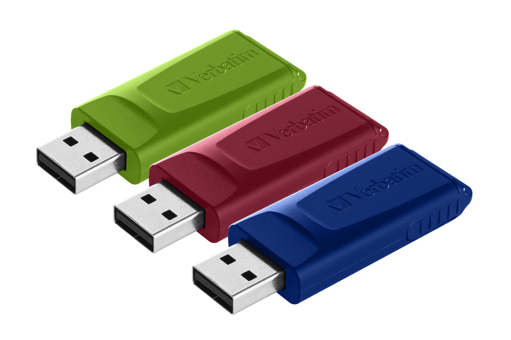 Verbatim Slider USB-Stick – 16 GB, USB 2.0, wiederbeschreibbar