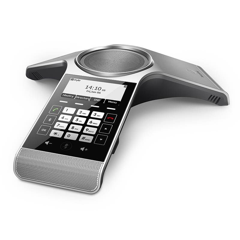 Yealink CP930W – IP-Konferenztelefon, 3,1", BT, PoE, Fast Ethernet, Silber