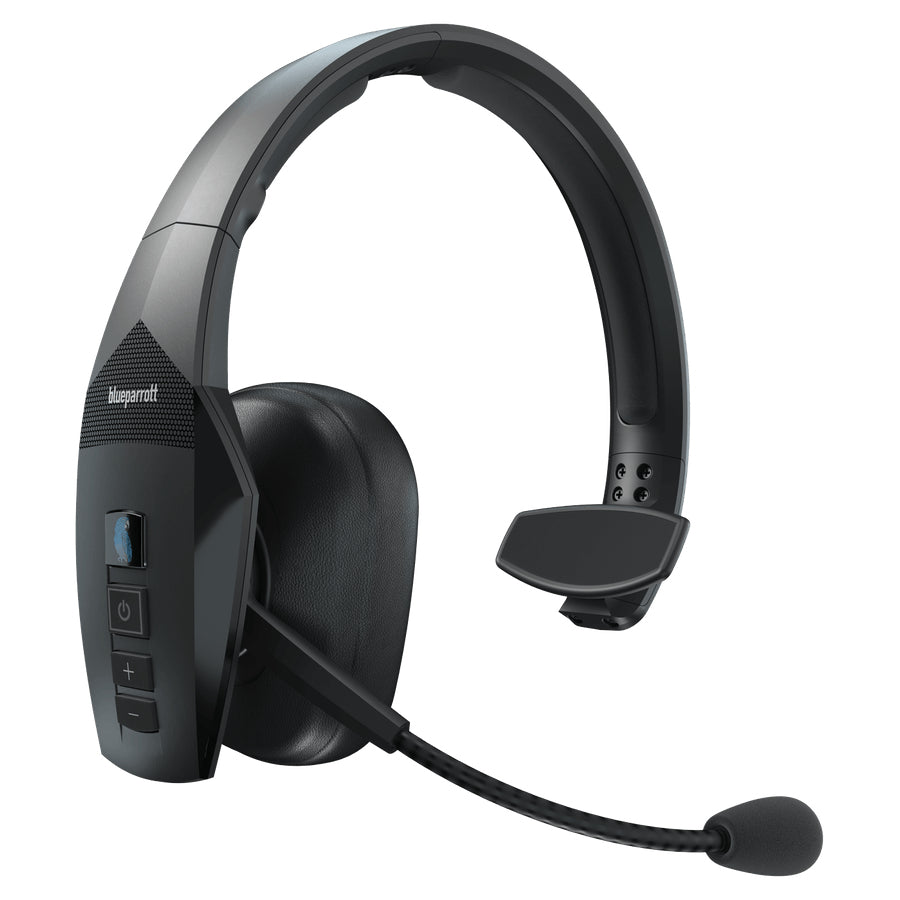 BlueParrott B550-XT Office-Headset – Over-Ear, Mono, BT 5.0, Schwarz