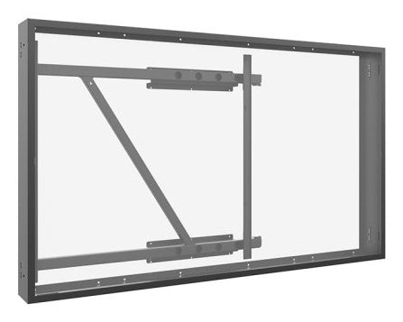 Hagor WH OH 85 Rahmen – Landscape, Optische Abdeckung – für 85" TVs – Schwarz