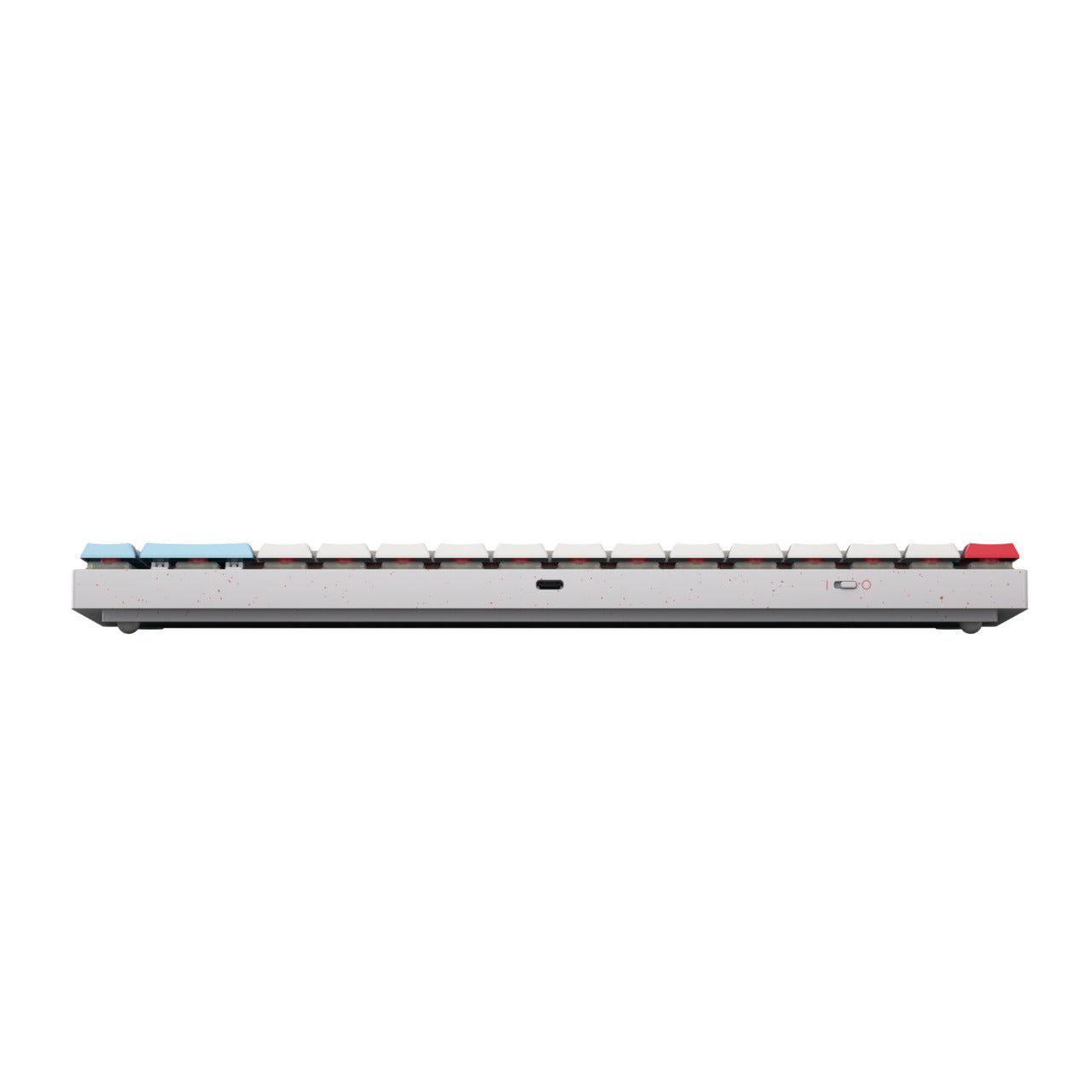 CHERRY MX-LP 2.1 Compact – Tastatur, kabellos (Bluetooth), UK-Layout (EN), Low-Profile, Weiss