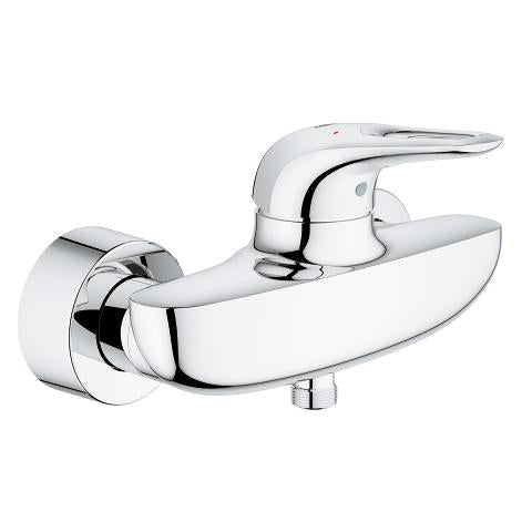 GROHE Eurostyle Badebatterie (Unterputz) – Einhebelmischer, Messing, Chrom