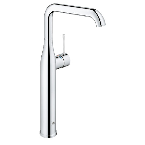 GROHE Essence Einhebel-Waschtischbatterie – 210 × 90 mm, Messing, Chrom, 5,7 l/min, für Waschbecken