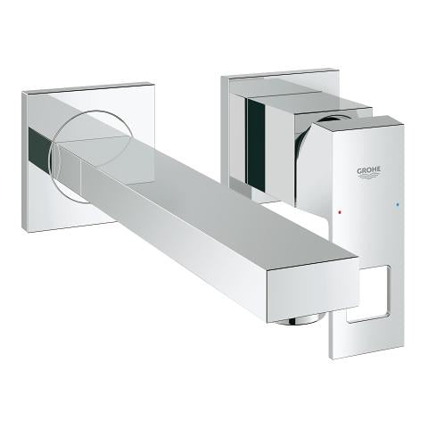 GROHE Eurocube Einhebelmischer – Anschluss 1/2", Messing, Chrom, für Waschbecken