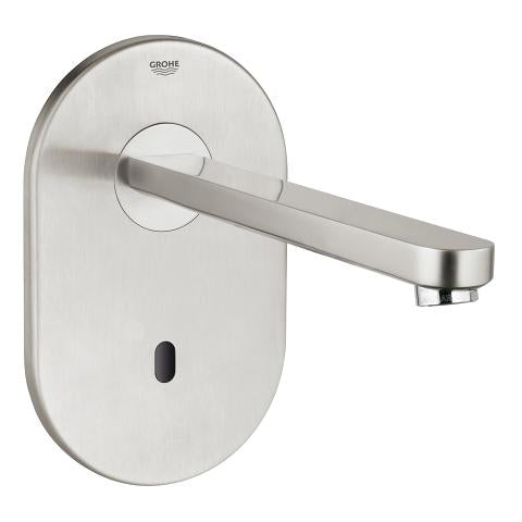 GROHE Badebatterie (Unterputz) Eurosmart – Einhebelmischer (Infrarot-Elektronik), Messing, Chrom