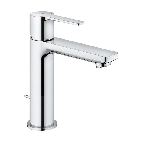 GROHE Lineare Einhand-Waschtischbatterie S – Anschluss 1/2", Höhe 70 mm, Chrom, für Waschbecken