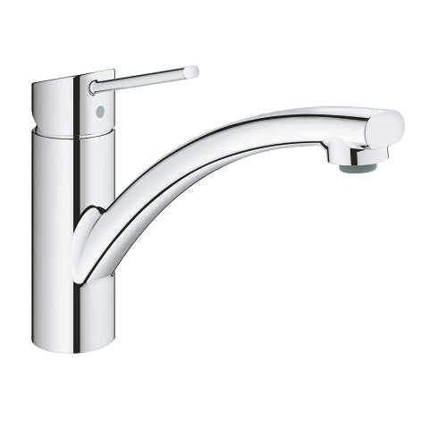 GROHE Badebatterie Swift – Messing, Einhebelmischer, Chrom