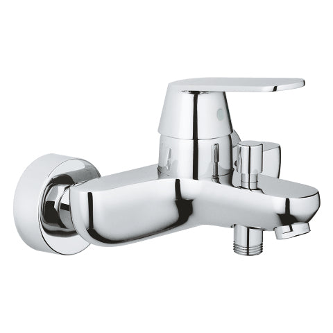 GROHE Eurosmart Cosmopolitan Badewannenarmatur – Einhebelmischer, Messing, Chrom