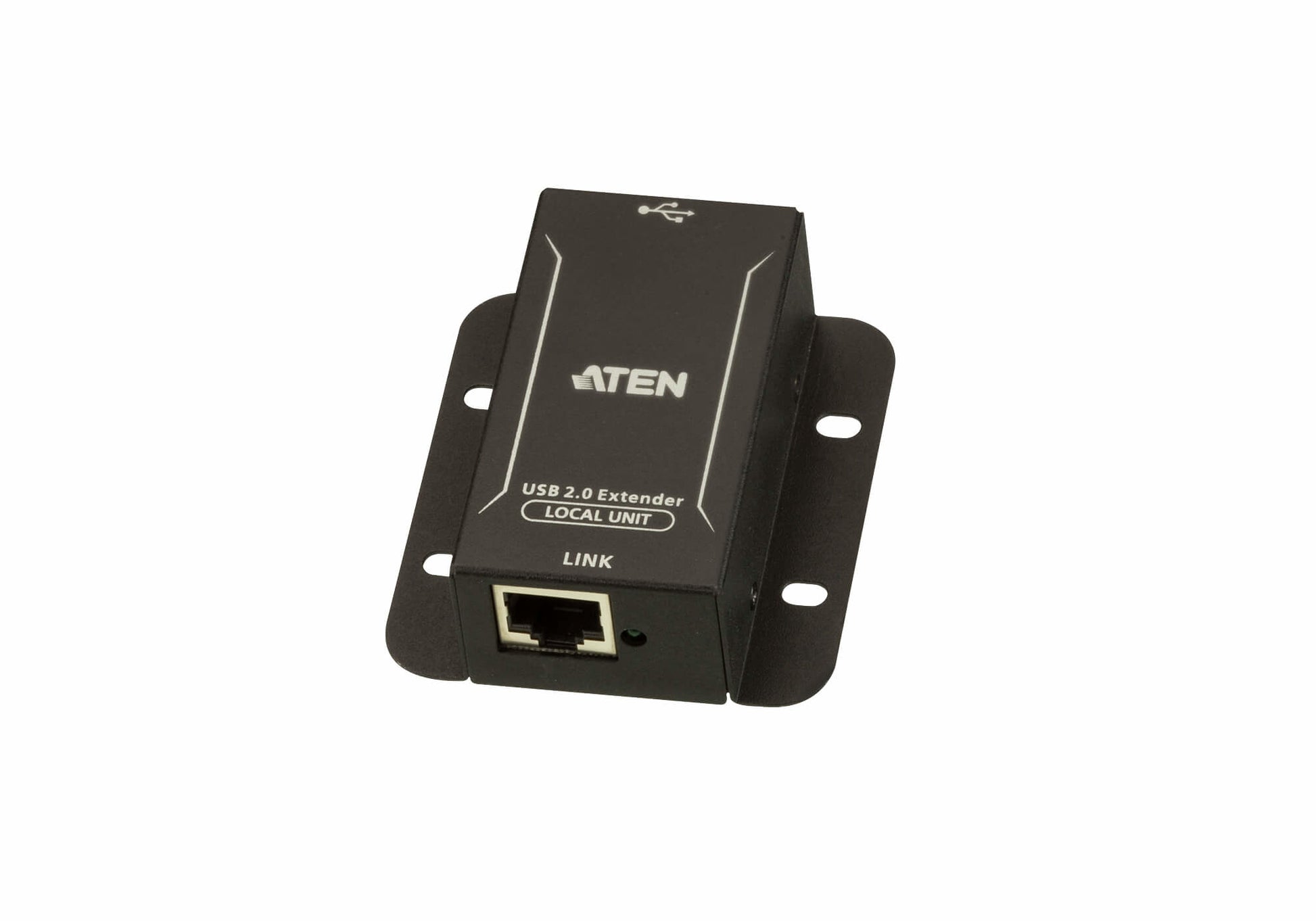 ATEN UCE3250 USB-Verlängerung USB-A zu USB-A – 4× USB 2.0 (480 Mbit/s), bis 50 m, Netzteil – Schwarz