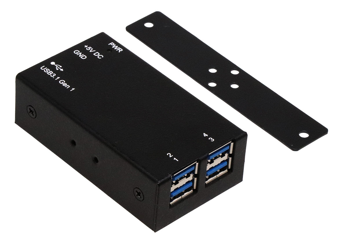 EXSYS EX-1180HMS USB-Hub – 4× USB-A, für Windows
