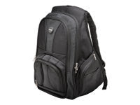 Kensington Notebook-Rucksack Contour – für 16", mit Flaschenhalter, Polyester – Schwarz, 500 × 360 × 220 mm