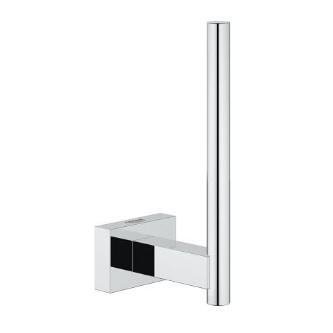 GROHE Essentials Cube – Ersatzrollenhalter – Chrom, wandmontiert