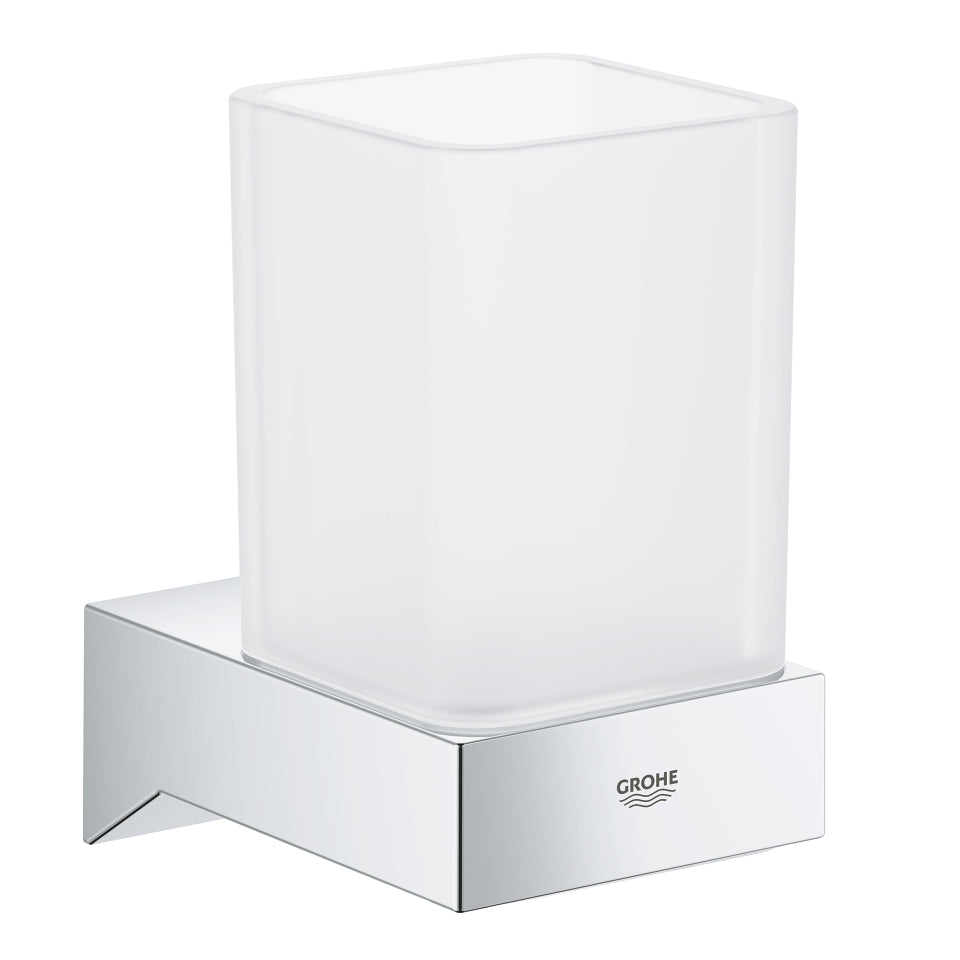 GROHE Seifenhalter (Wand) Selection Cube – Metall, zum Bohren, Chrom