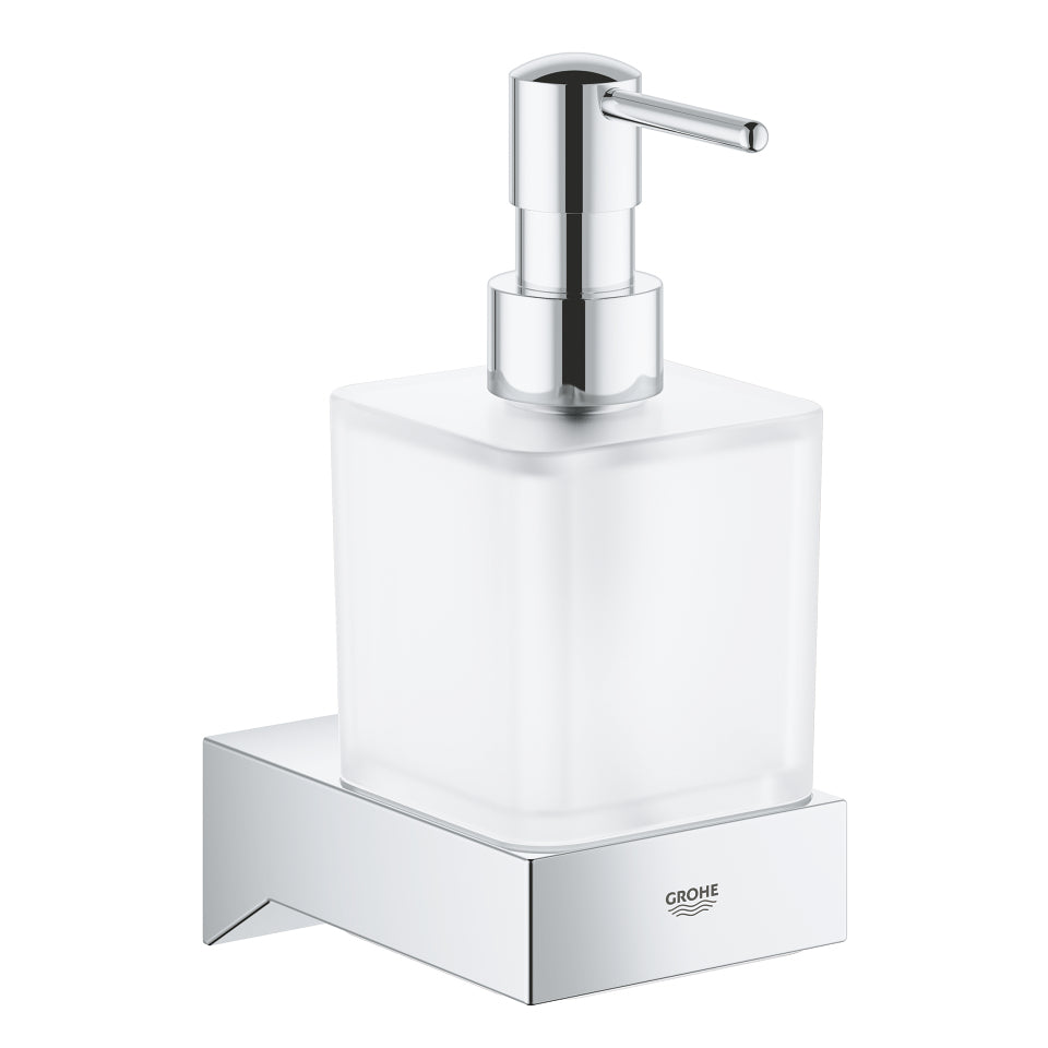 GROHE Seifenhalter (Wand) Selection Cube – Metall, zum Bohren, Chrom