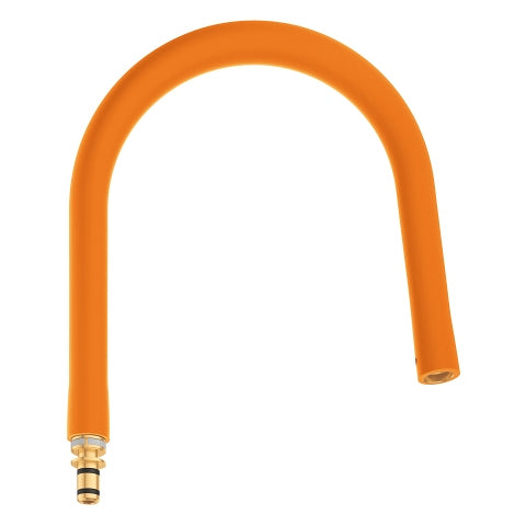 GROHE Armaturenanschluss GROHFlexx – 2'200 cm, Silikon, Orange