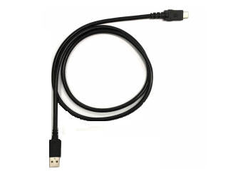 Zebra USB-A auf USB-C Kabel – 1 m – Schwarz – für TC51, TC52, TC56 und mehr