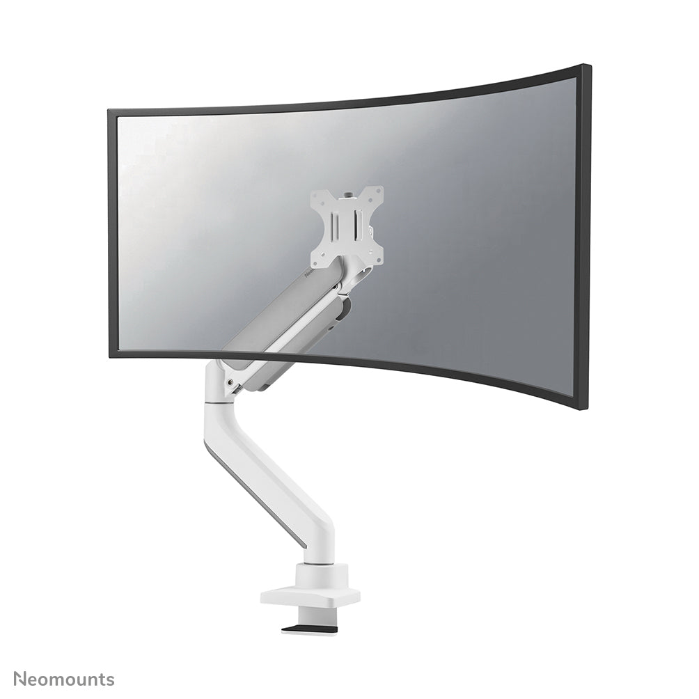 Neomounts DS70PLUS 450WH1 – Tischhalterung – bis 49", VESA 100 × 100 mm, 18 kg, neigbar, weiss