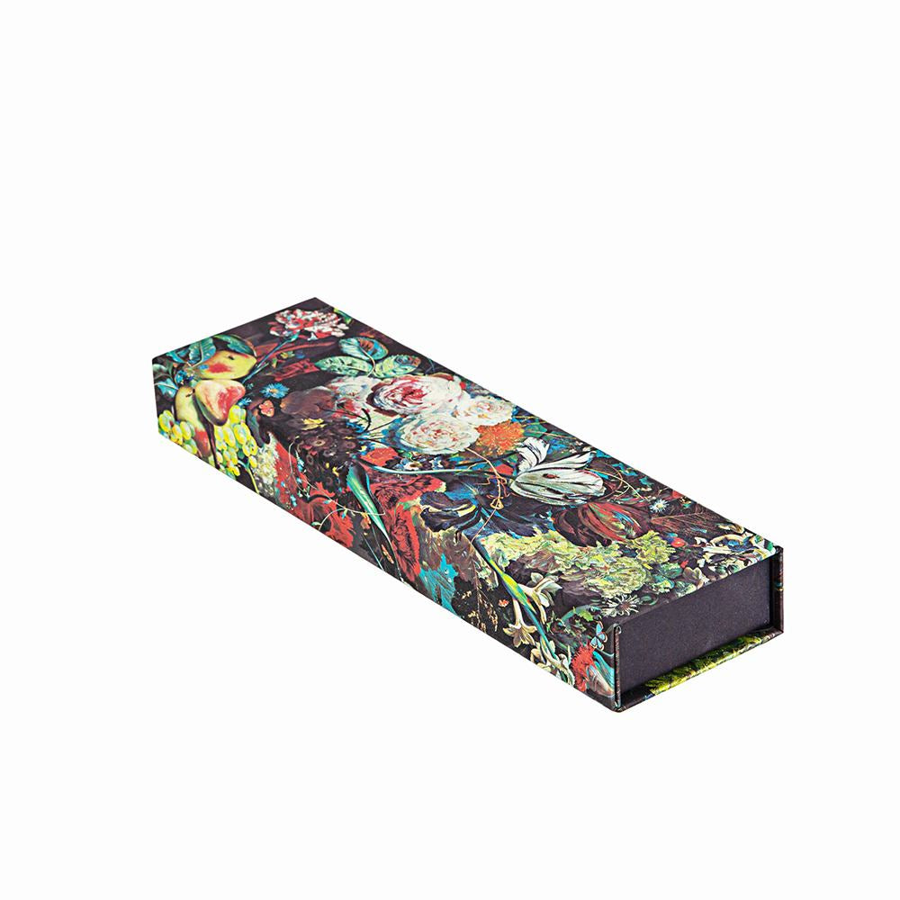 Paperblanks Van Huysum PB3232-8 – Stiftebox, 2 Fächer, mehrfarbig, 22 × 3 cm