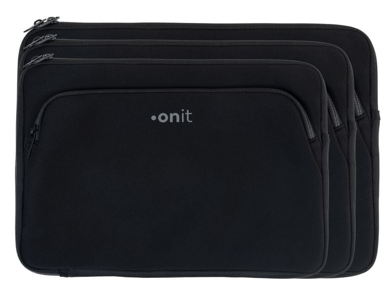 ONIT Notebook-Schutzhülle – für Notebooks bis 15,6" – Schwarz