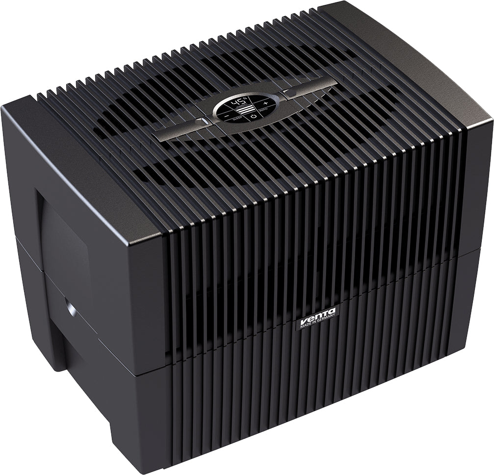 Venta Luftbefeuchter LW45 COMFORT Plus – Verdunster, Tank 10 l, bis 45 m², Hygrostat, 45 dB