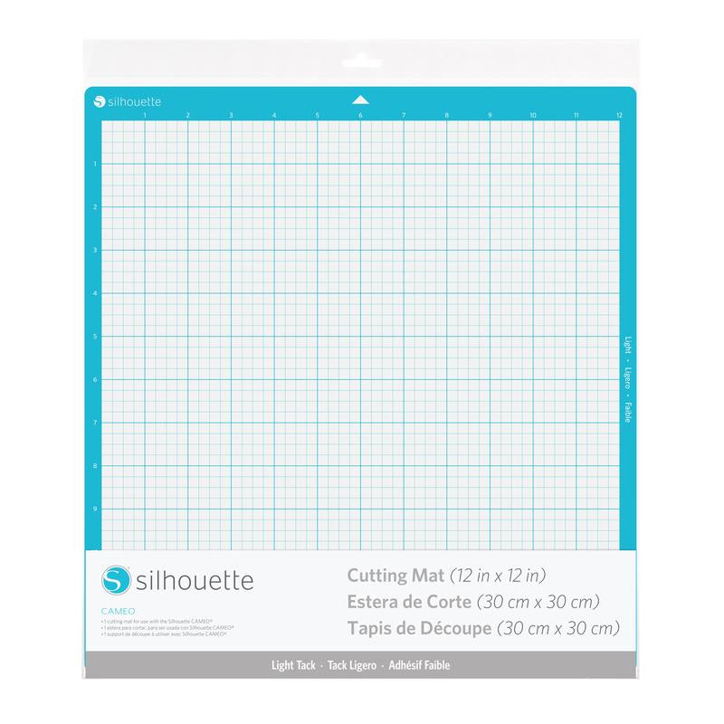 Silhouette Schneidematte – 304×304 mm, leicht klebend, für Silhouette Schneideplotter