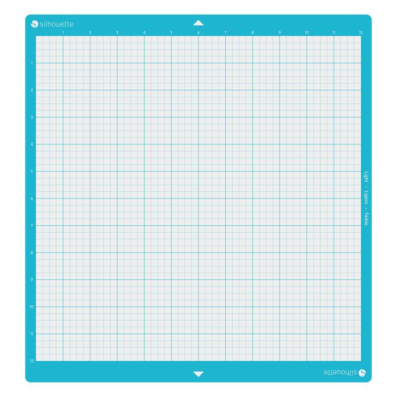 Silhouette Schneidematte – 304×304 mm, leicht klebend, für Silhouette Schneideplotter