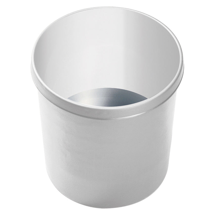 Helit Sicherheitspapierkorb – 18 l – Kunststoff, mit Aluminiumeinsatz – schwer entflammbar