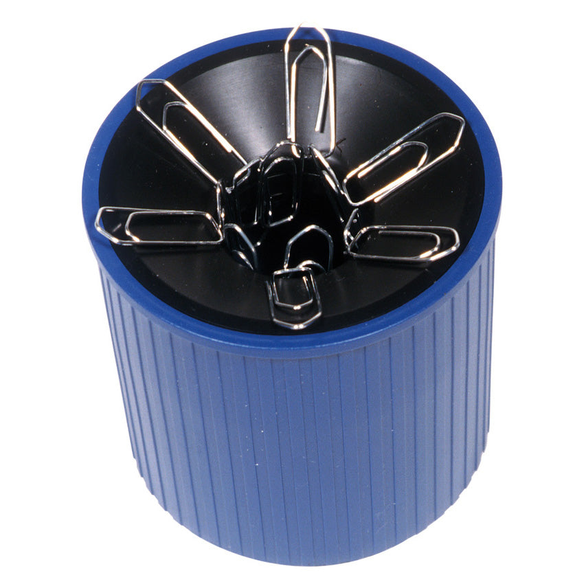 Helit Klammerspender – Kunststoff, Blau, 72 × 73 mm