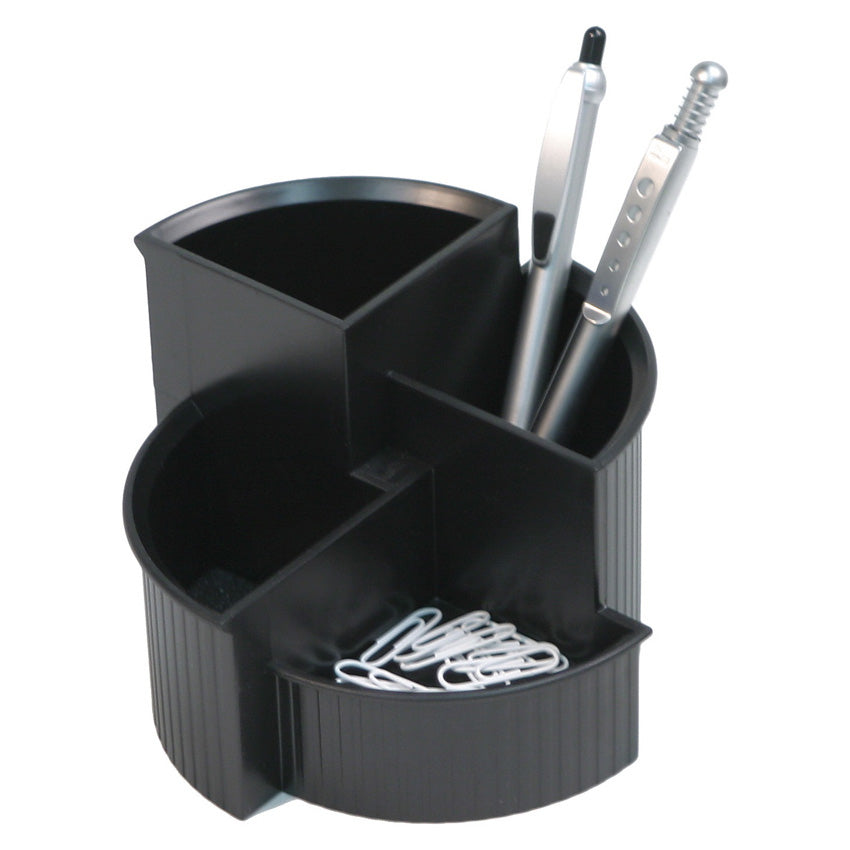 Helit Multiköcher – Kunststoff, Schwarz, 140 × 100 mm