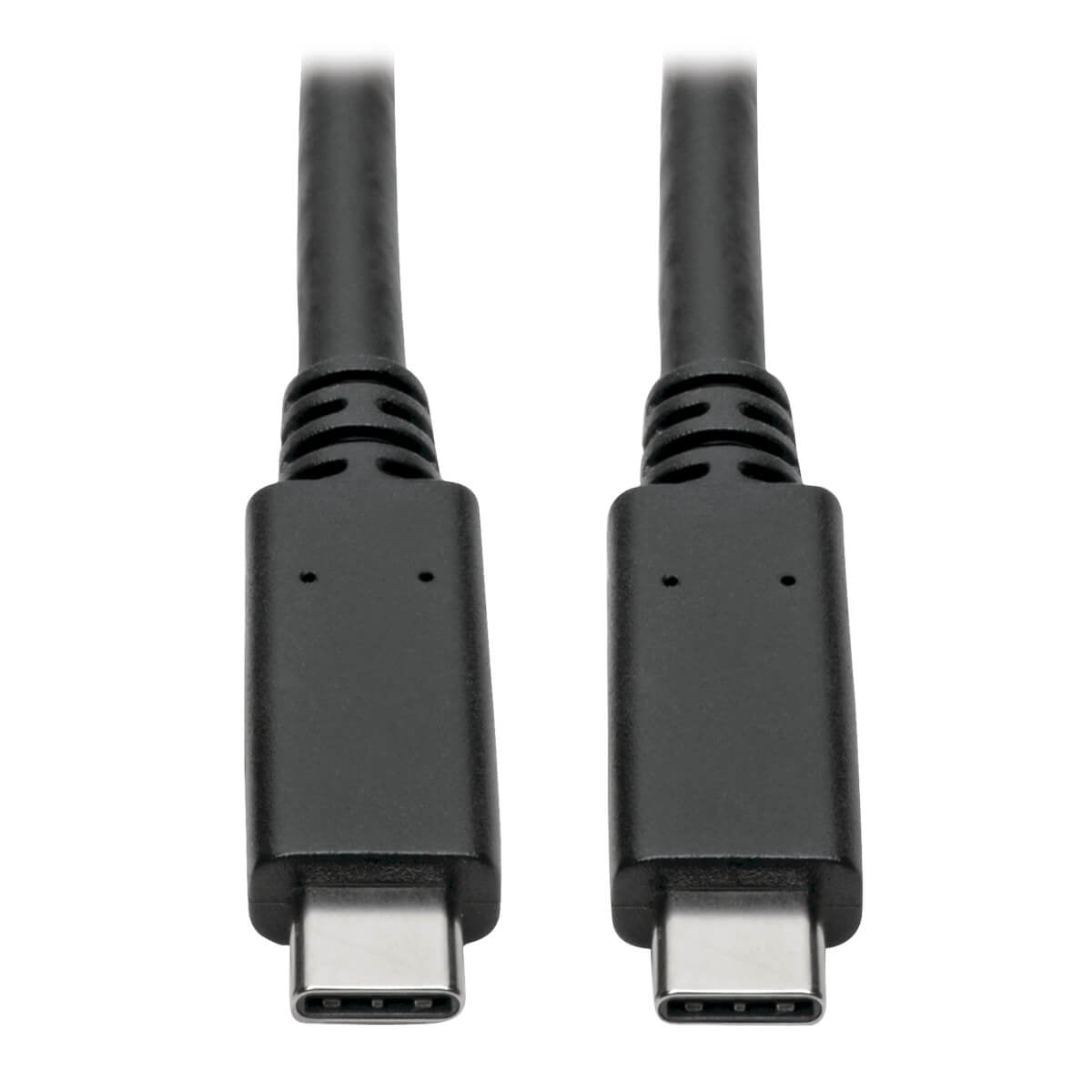 Tripp Lite USB-C auf USB-C Kabel – USB 3.2 Gen 2 (10 Gbit/s) – 0,91 m – USB-IF zertifiziert, PVC – Schwarz