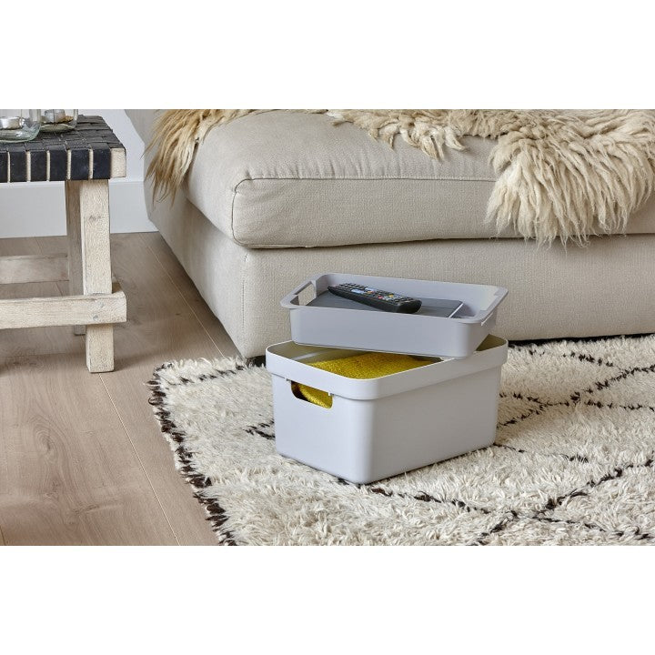 Sunware Tray M Ablageschale – Hellgrau – 340 × 68 × 221 mm