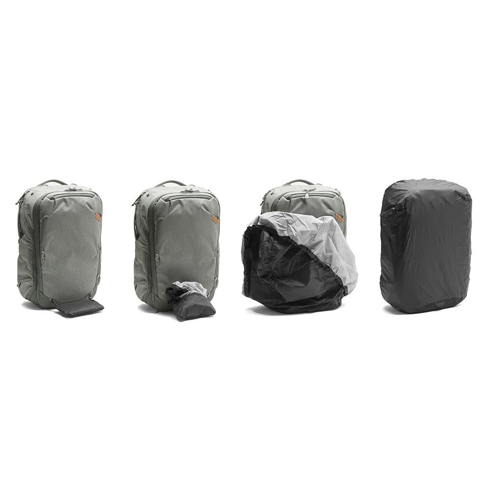Peak Design Rucksack-Regenschutz – für Rucksäcke bis 45 l – schwarz – Nylon – BTR-RF-45-BK-1 – 1 Stk.