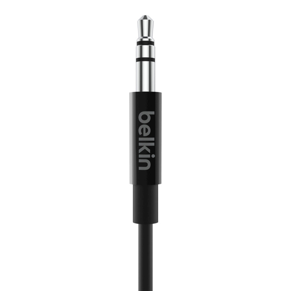 Belkin Audio-Adapterkabel USB-C (Stecker) auf 3,5 mm Klinke (Buchse) – 0,9 m, schwarz